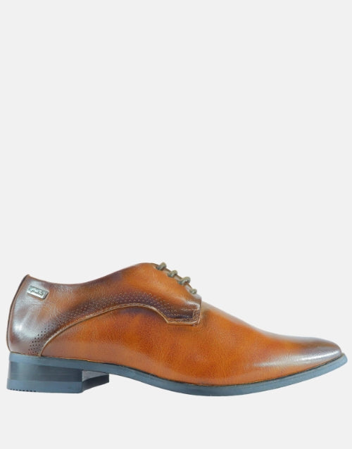 GINO PAOLI Youths Tan Lace Up