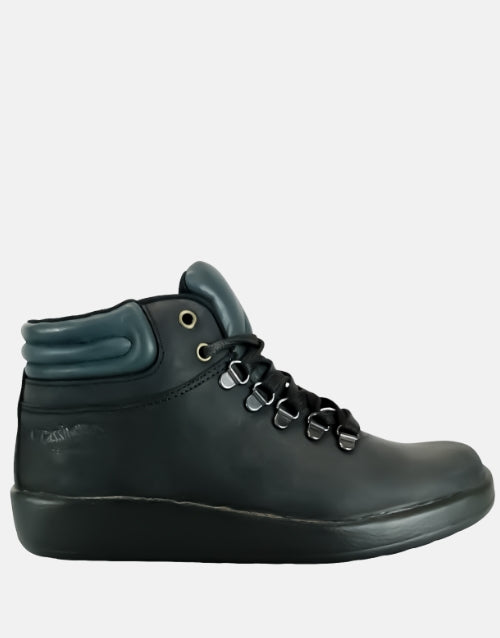 Grasshopper Leather Black Sandiego Boot