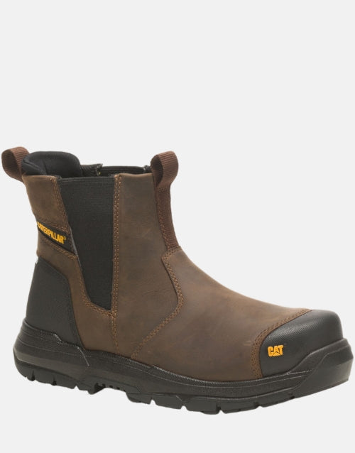 Caterpillar Leather Propane Brown  2.0 Steel Toe Boot