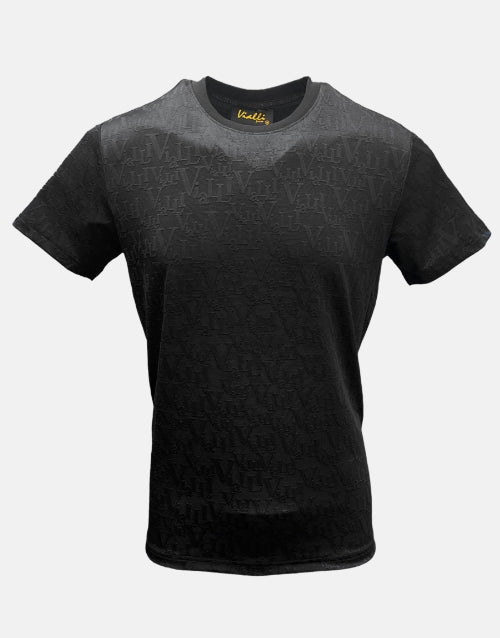 Vialli Hedore Black T Shirt