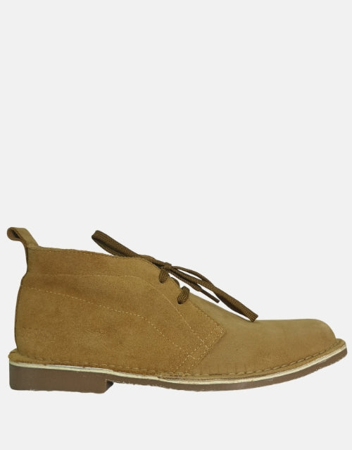 Desert Vellie Camel Suede Boot