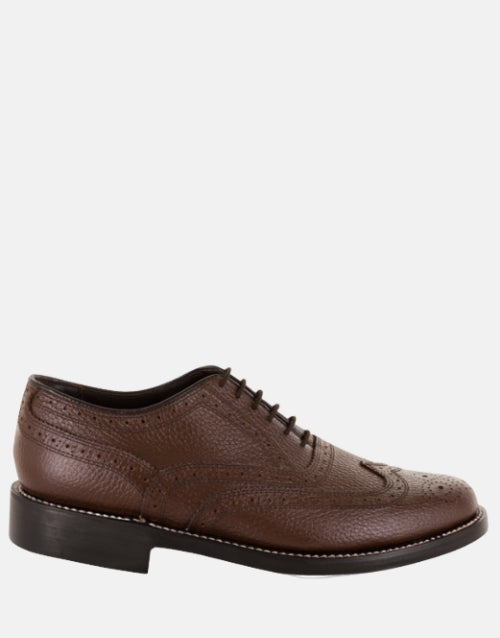Florsheim Leather Kenmor Wingtip Derby Brown Status Shoe