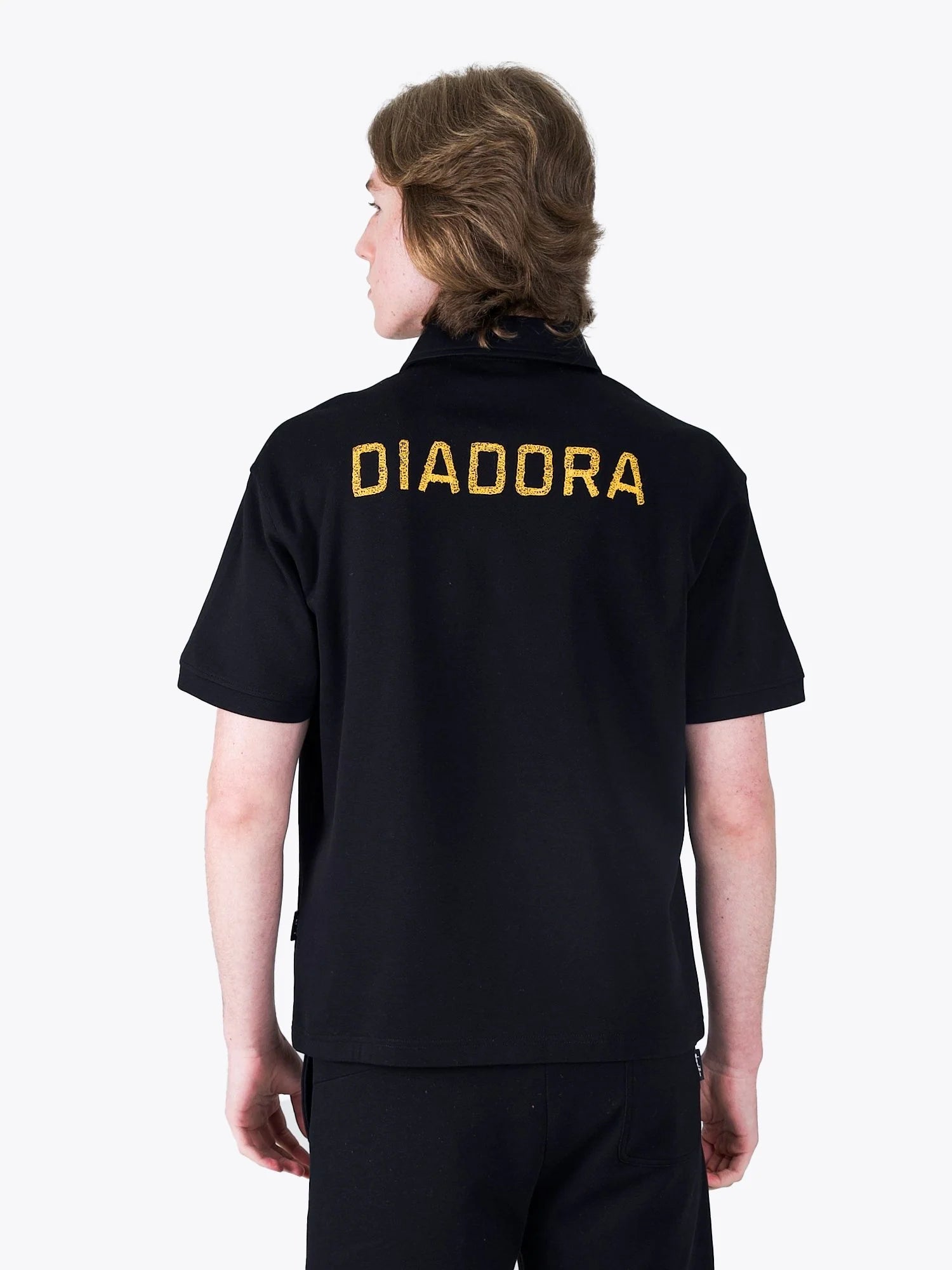 Diadora Vero Black Button Up