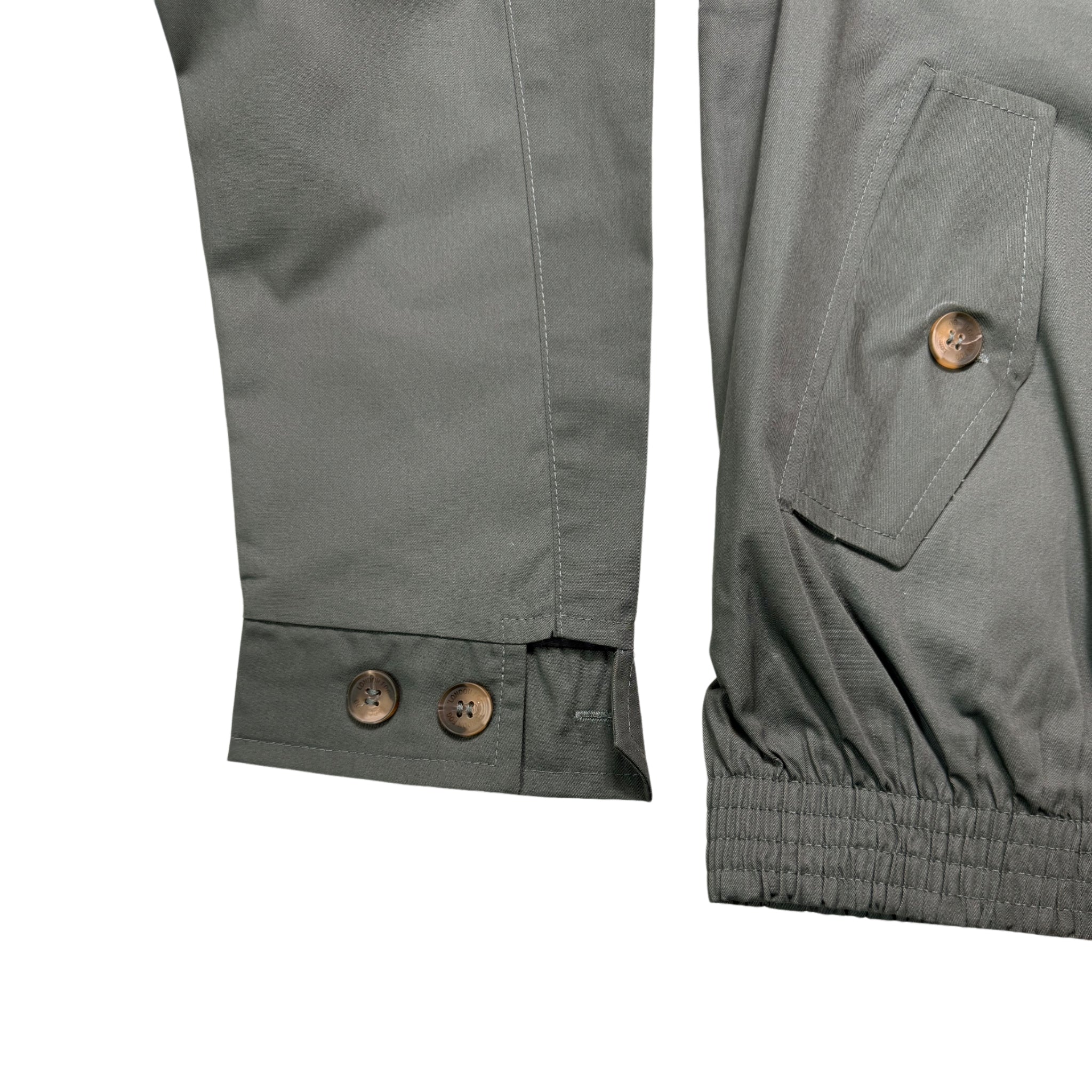 London Fog Olive Harrington Jacket
