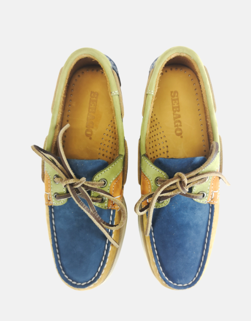 SEBAGO Rossiland Mustard Multi Dockside Shoe