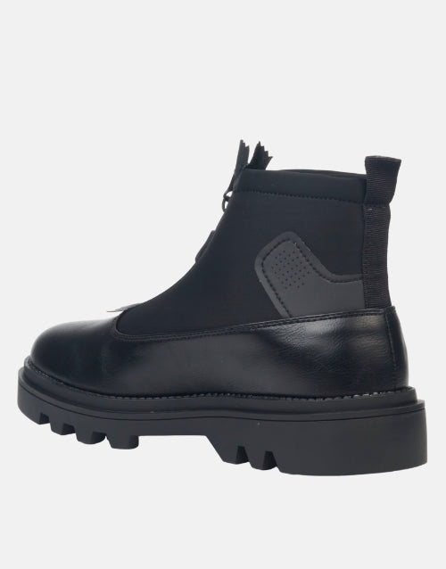 Mazerata Black Ankle Boots