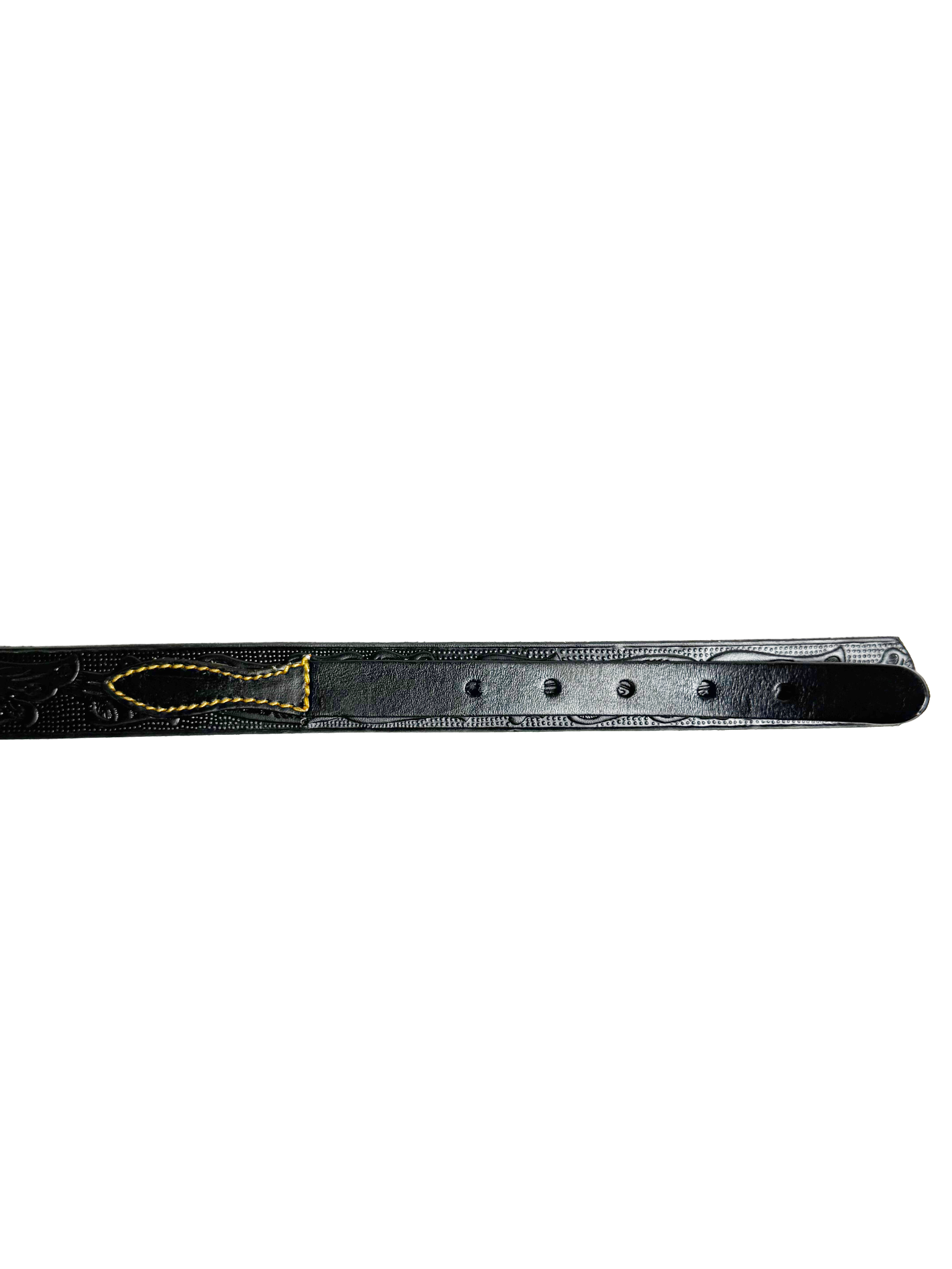 Black Amigo Acorn Horse Belt