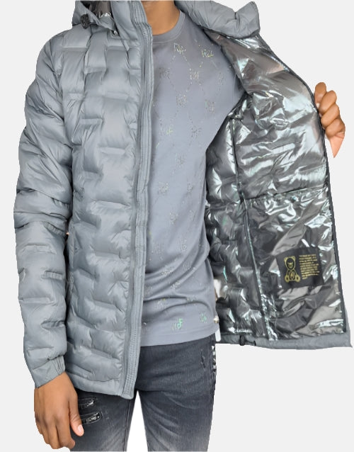PURE PREMIUM Flight Silver Grey Jacket