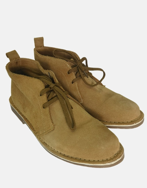 Desert Vellie Camel Suede Boot