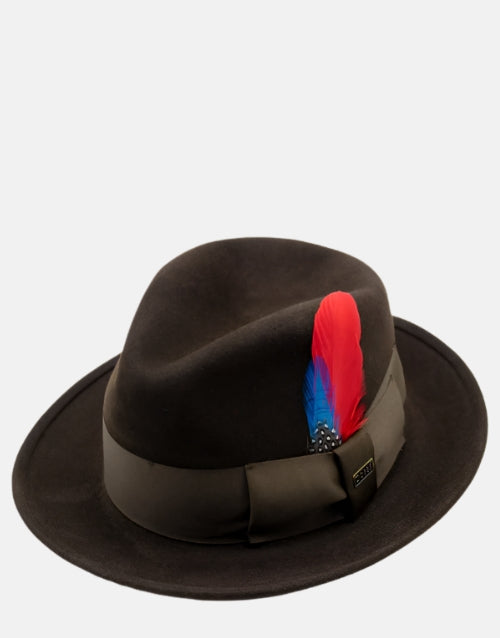 Dobbs Original Brown Fur Felt Hat