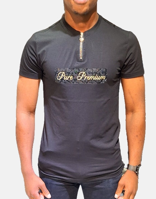 Pure Premium Galaxy Black T-shirt