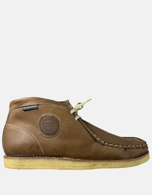 Grasshopper Trapper Olive Logo Boot