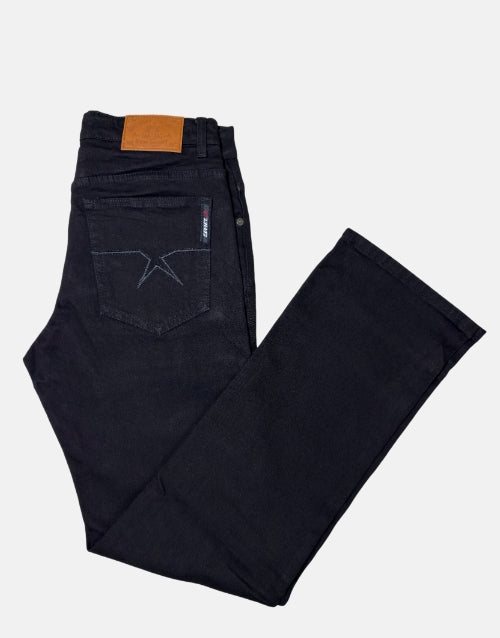 Soviet Black Regular Fit Jeans