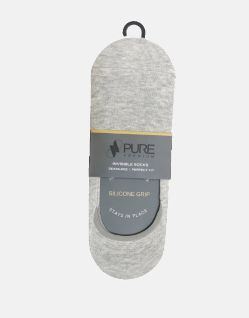 Pure Premium Secret Socks Grey