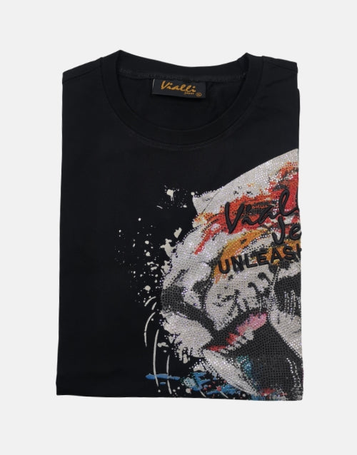 Vialli Forenzi Black T-Shirt