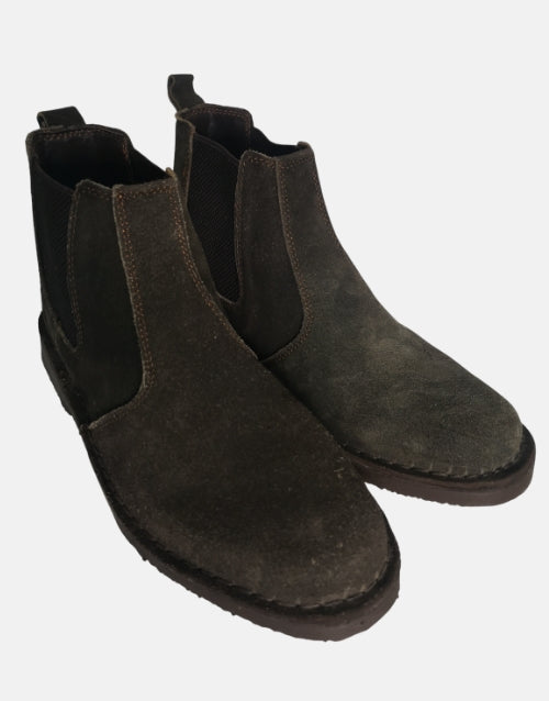 Desert Vellie Choc Brown Chelsea Boot