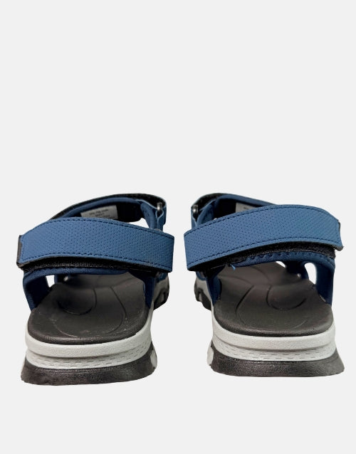 Bronx Navy Miami Velcro Strap Sandal