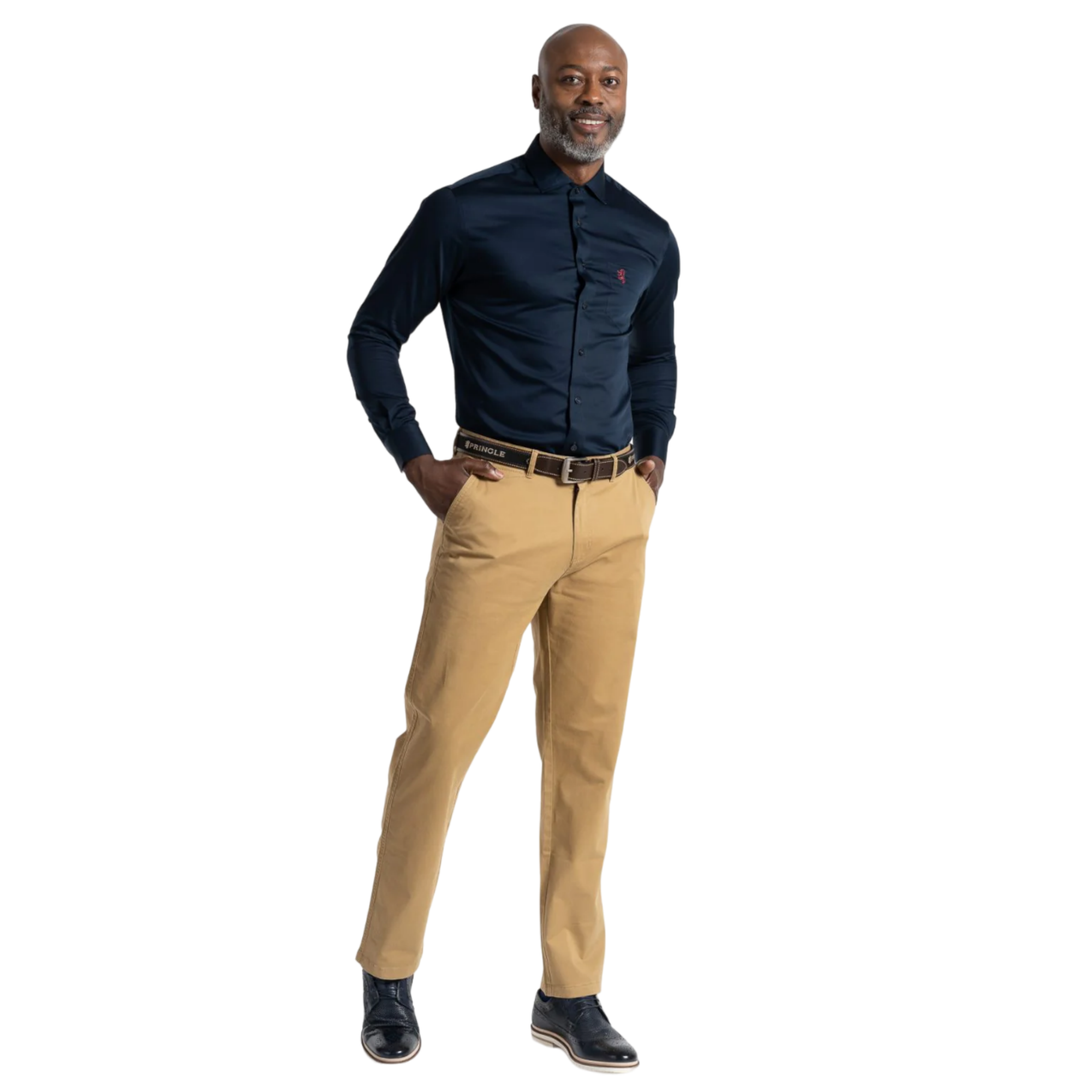 Pringle Khaki Classic Chinos