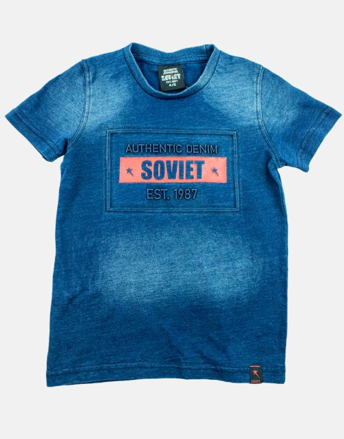Soviet Matic Boys Navy Tee