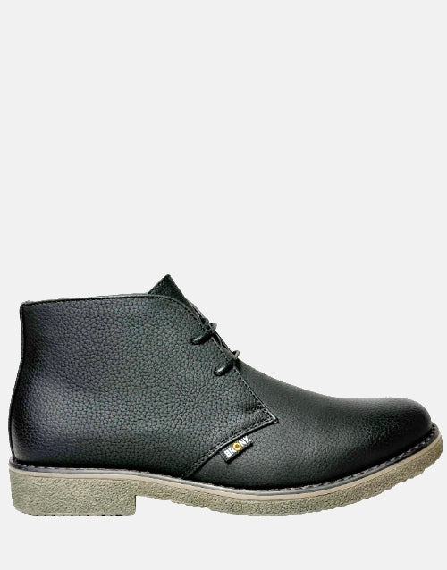 Bronx Leather Kent Black Boot