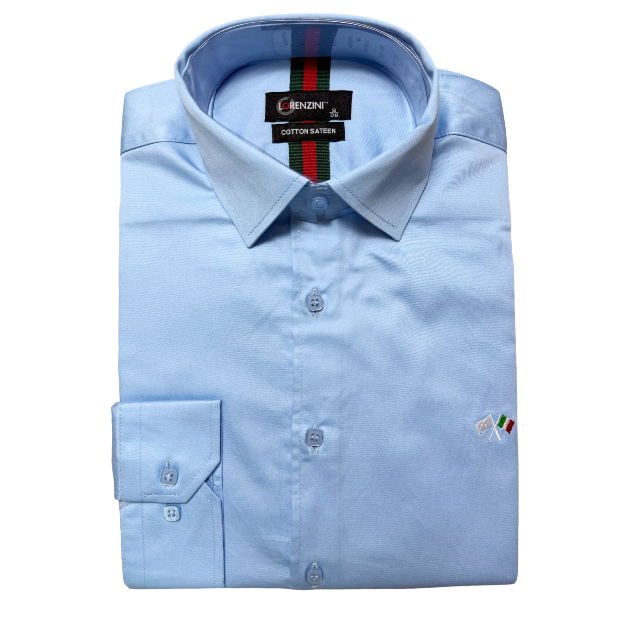 Lorenzini LS Sky Blue Shirt