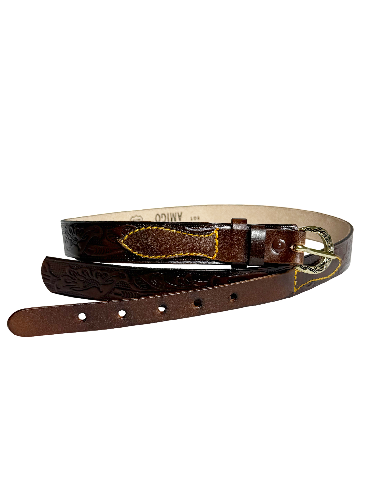 Dark Brown Amigo Arcon Horse Belt