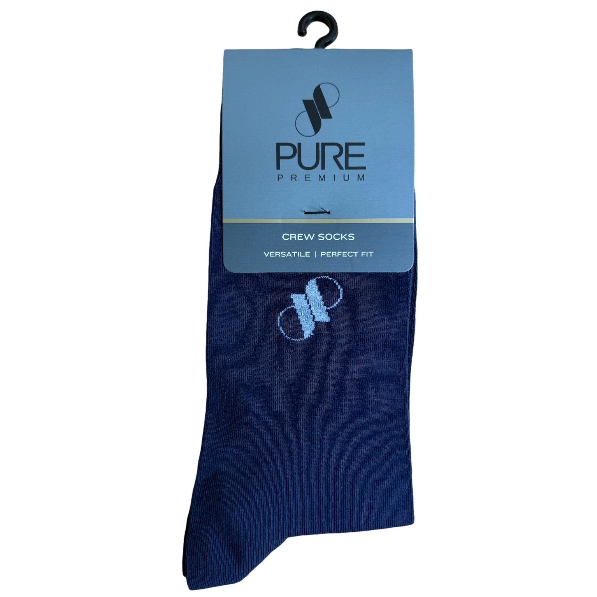 Pure Premium Blue Basic Socks