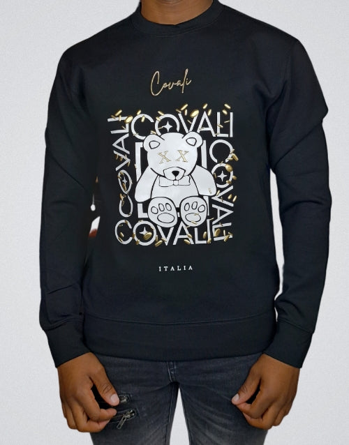 COVALI Siena Black Sweater