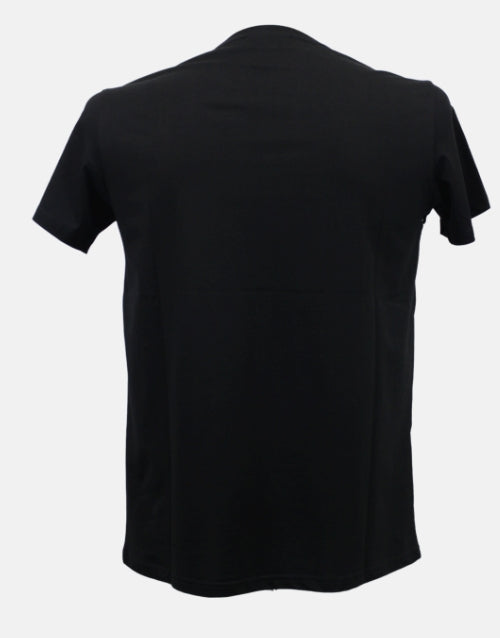 Vialli Logo Fashion Icon  LALLA Black T-Shirt