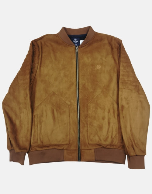 K STAR 7 Casual Tan Fleece Jacket
