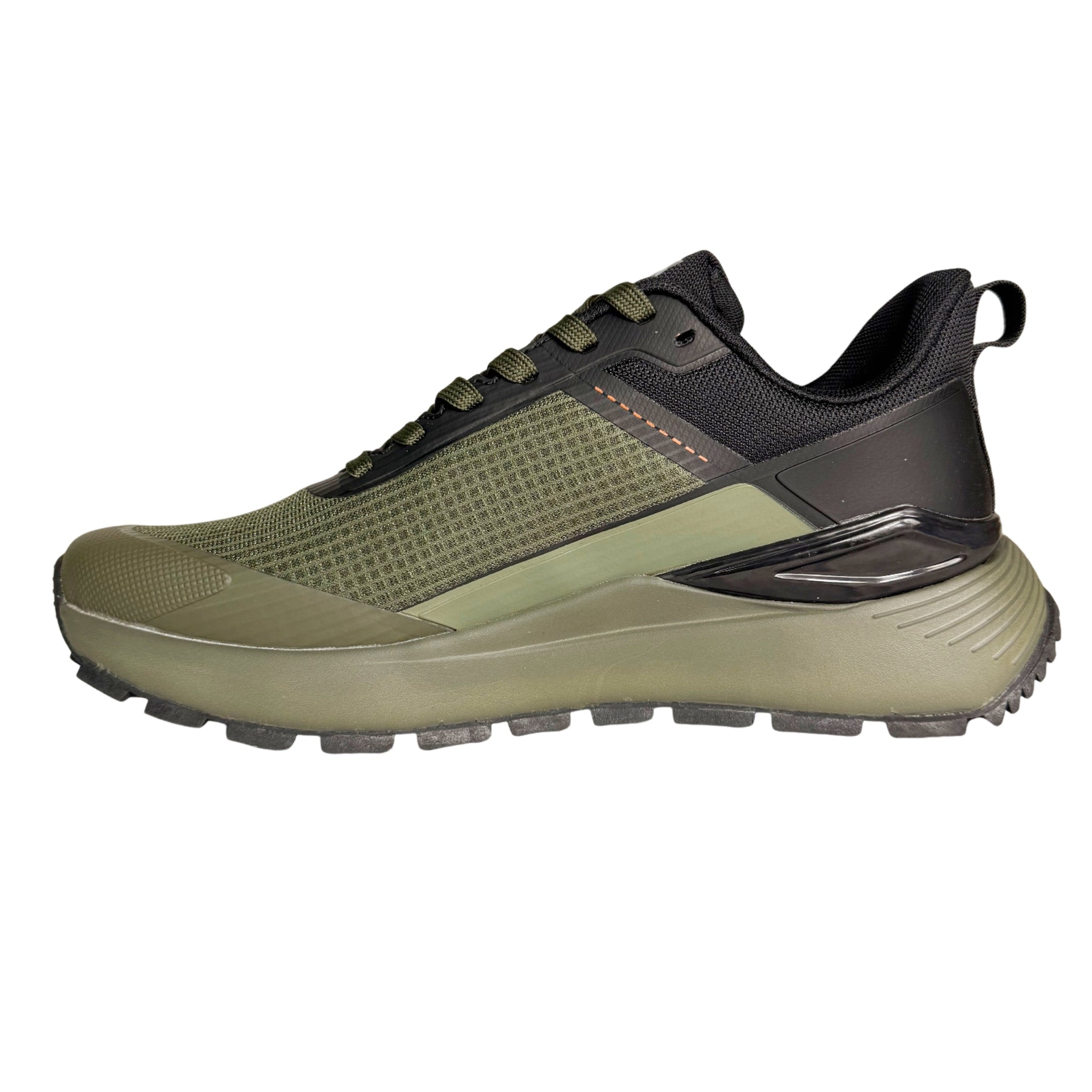 Bronx Scott Olive Trainer Sneaker
