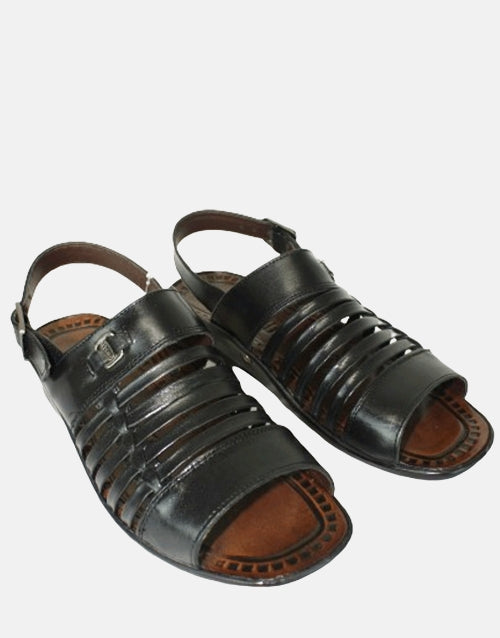 Rodrigo LEATHER  Black Sandal