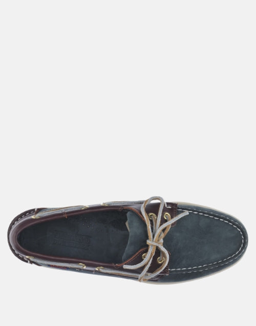 SEBAGO Leather Portland Spinnaker NBK FGL  Blue Navy Brown
