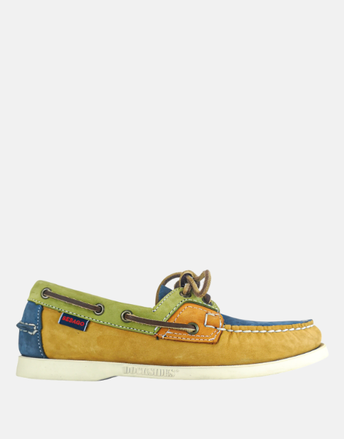 SEBAGO Rossiland Mustard Multi Dockside Shoe