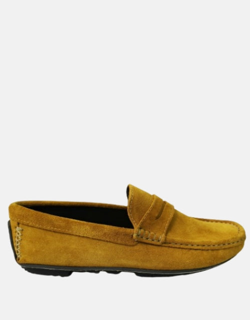 JERICO Carvella Suede Mustard Driver