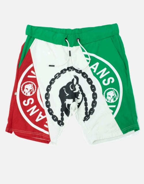 Vialli Vichenzo Italian Green Short Bermuda