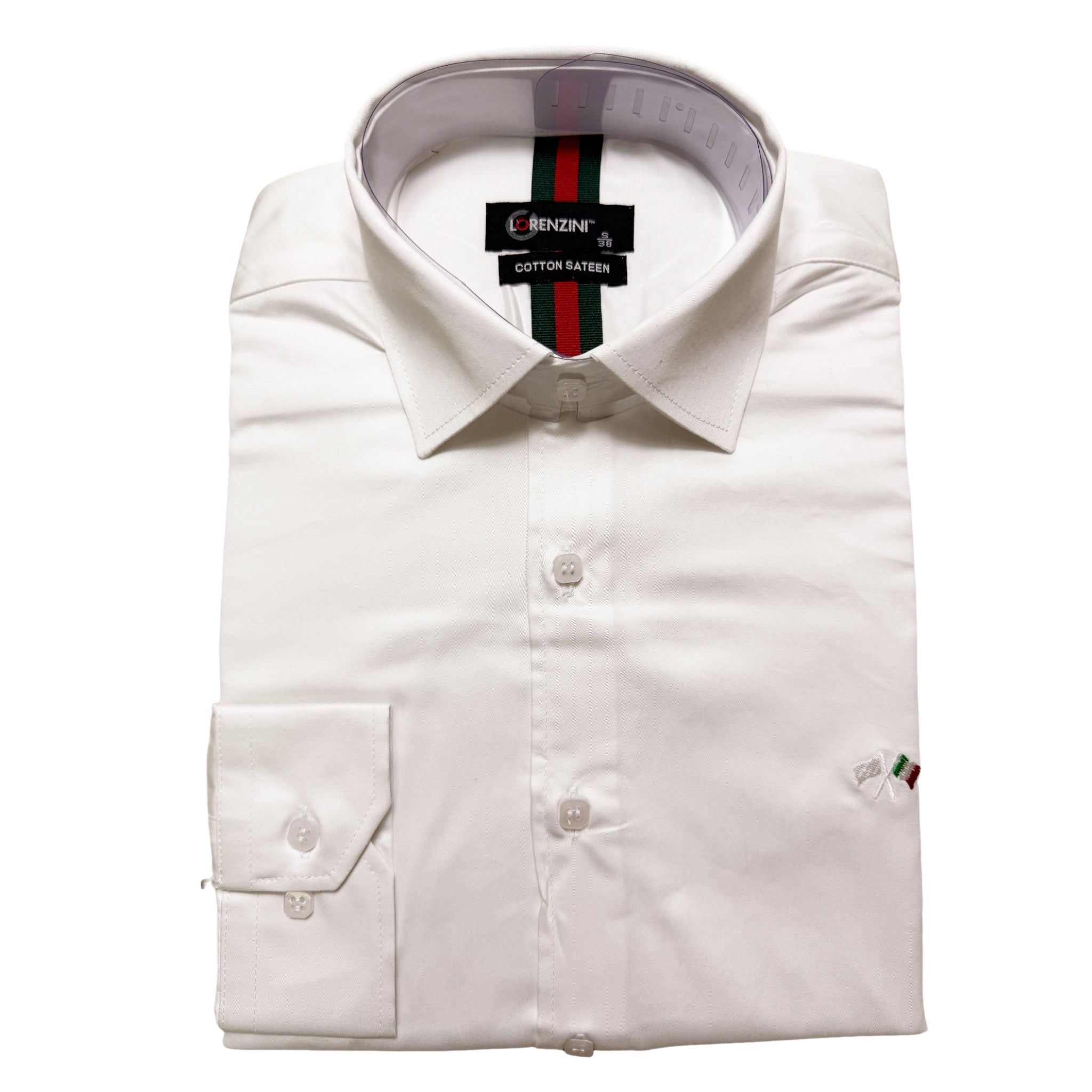 Lorenzini LS White Shirt