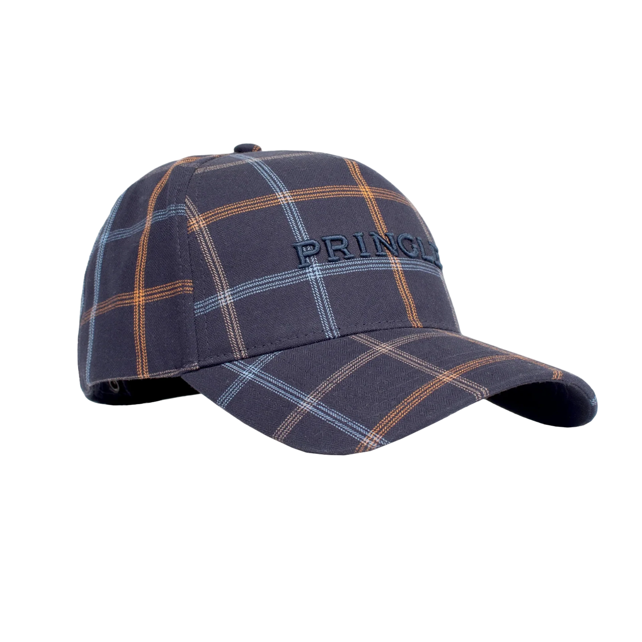 Pringle Henry Check Peak Cap