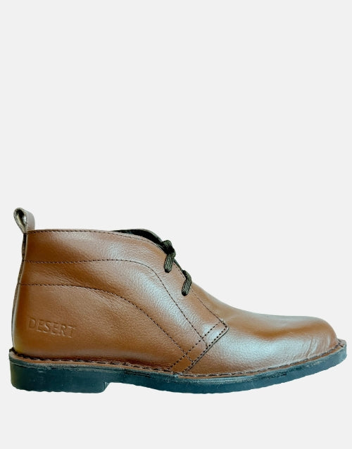 Desert Vellie Mild Tan Leather Boot