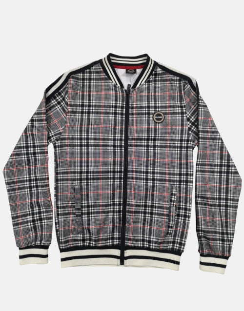 K Star 7 Bugs Black Check Jacket