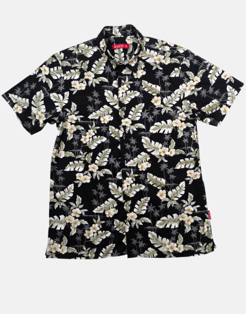 Cutty CGino Black Floral Shirt