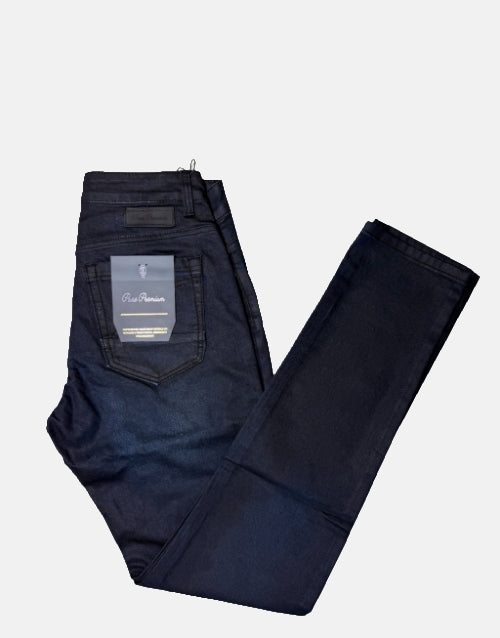 Pure Premium Arichi Blue Black Senzo Wax  Jeans