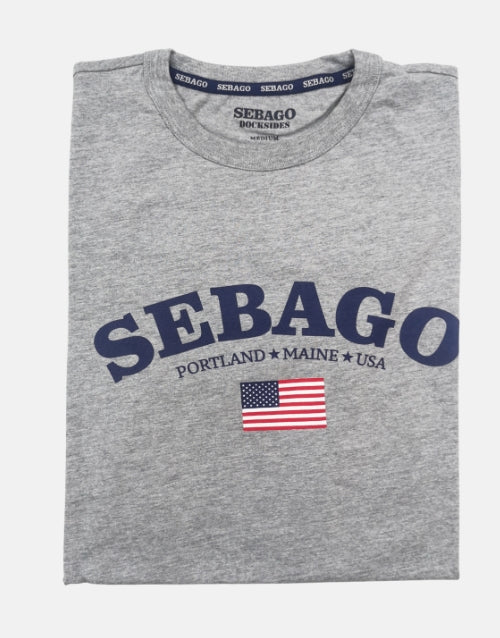 Sebago Rudder T-shirt Grey Melange