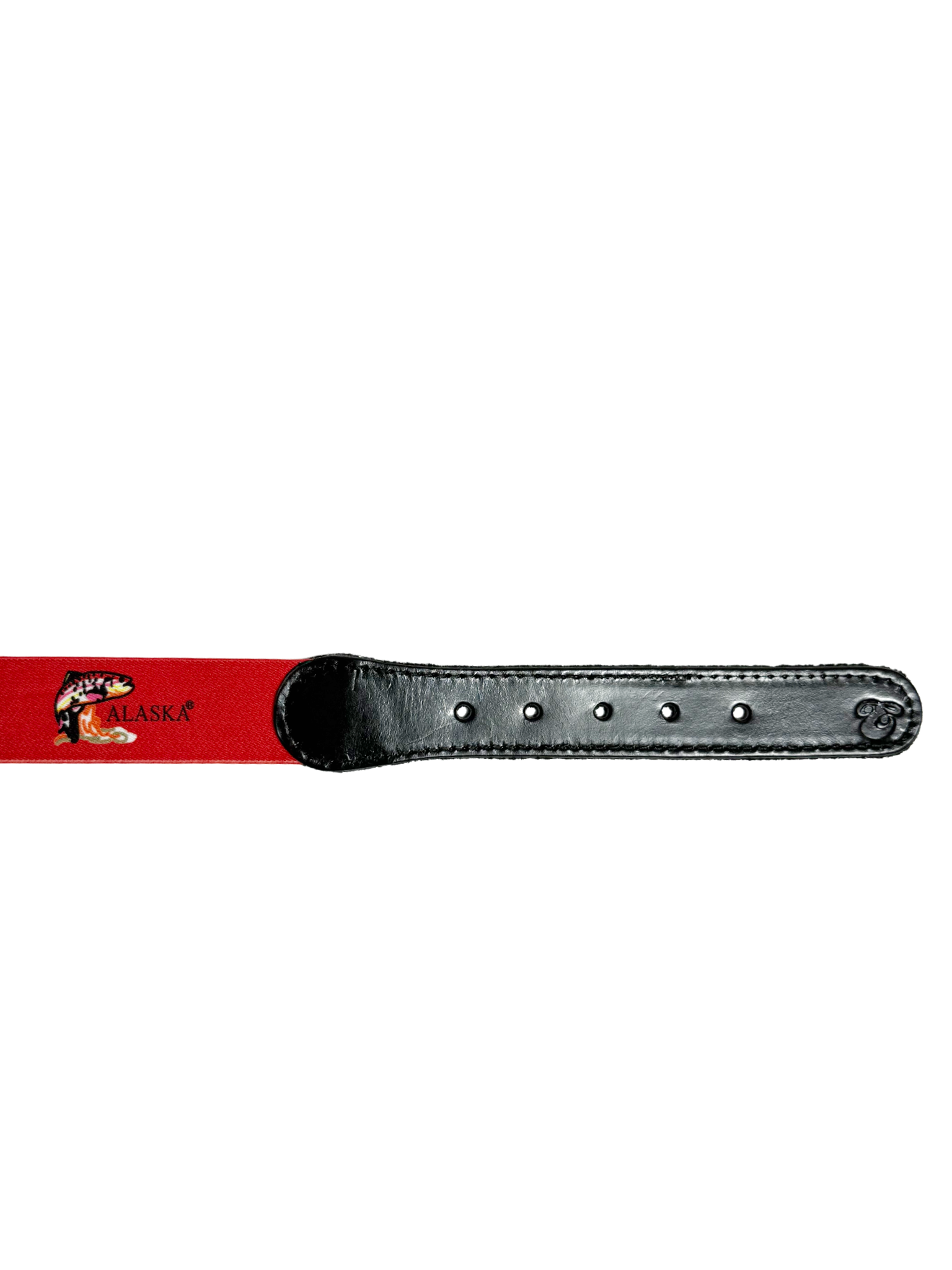 Alaska One Size Fits All Red Stretch Belt