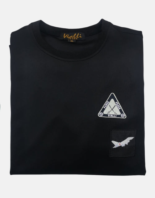 Vialli Dizy Black Sweater