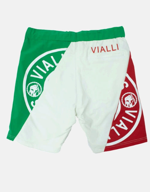 Vialli Vichenzo Italian Green Short Bermuda