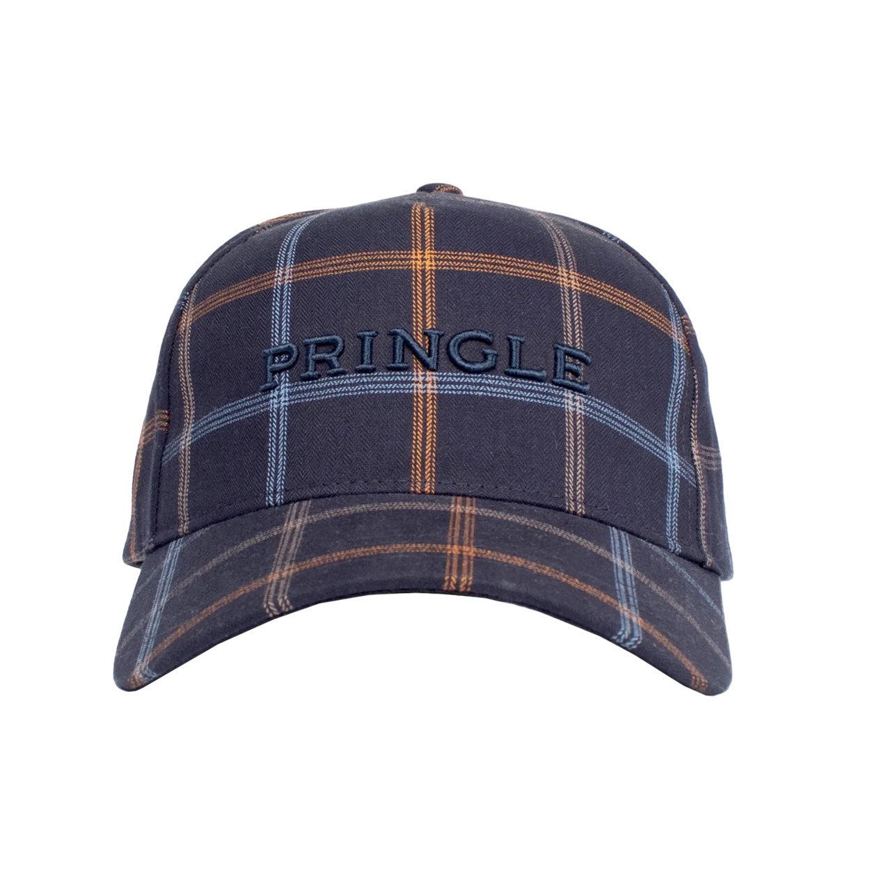 Pringle Henry Check Peak Cap