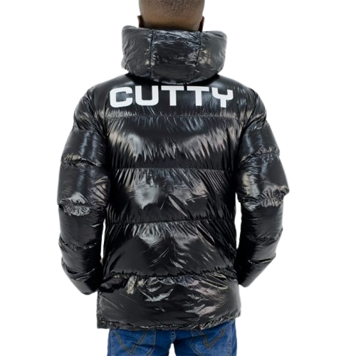 Cutty Padded Puffer Jacket Black