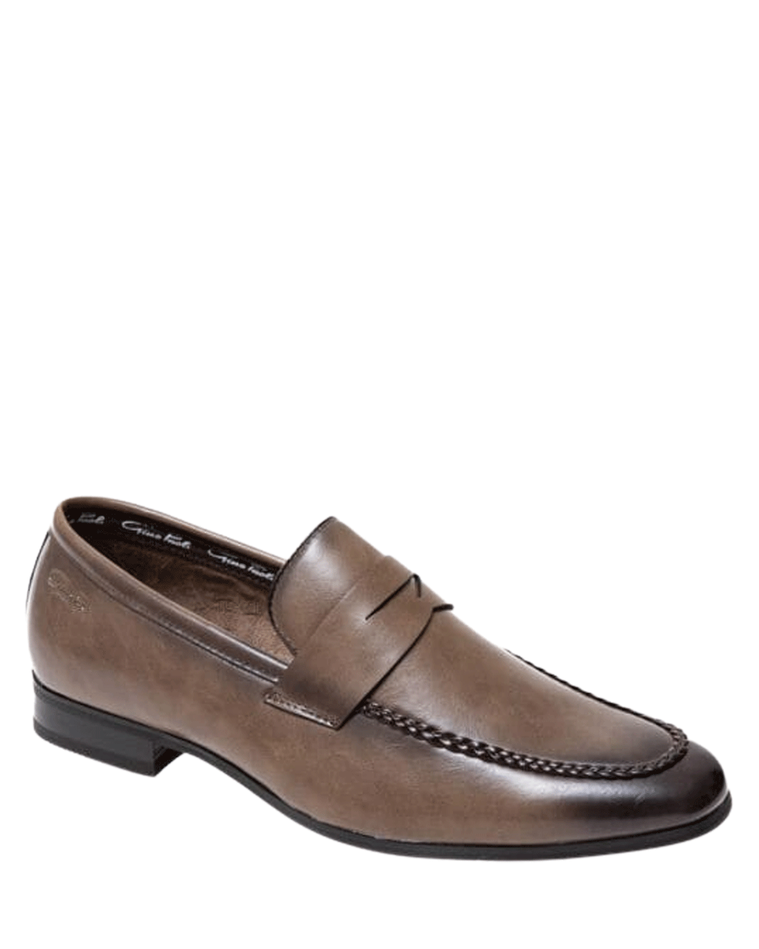 GINO PAOLI Taupe Penny Loafer