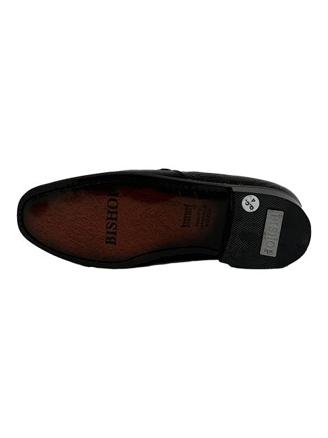 Bishop Black Ola Moccasins